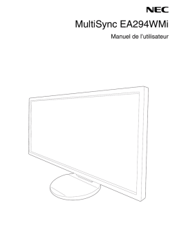 NEC EA294WMI-BK Manuel utilisateur