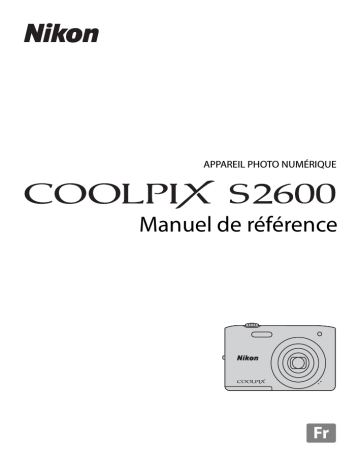 Nikon S2600 Manuel utilisateur | Fixfr