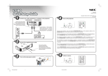 Nikon LT180 Manuel utilisateur | Fixfr