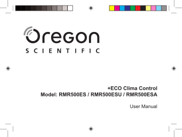 Oregon Scientific #NAME? RMR500ES Manuel utilisateur | Fixfr