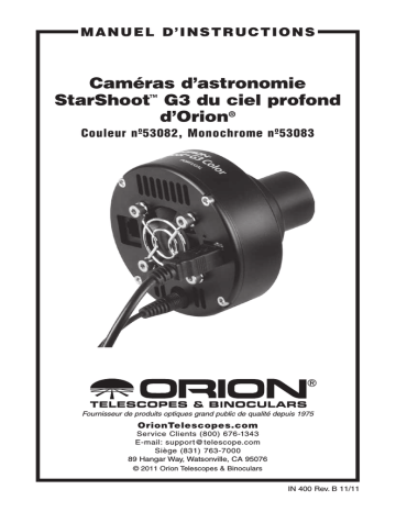 Orion N53082 Manuel utilisateur | Fixfr
