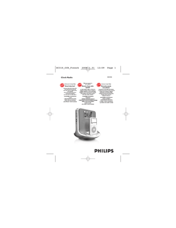 Philips DC 310/37 Manuel utilisateur | Fixfr