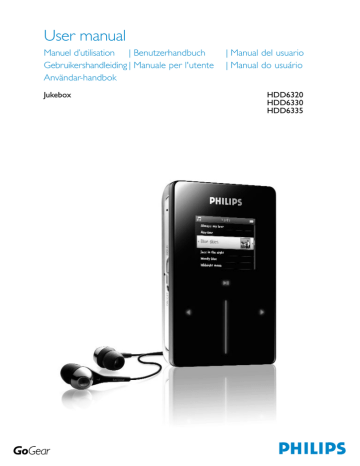 HDD6320/00 | Philips HDD6335 Manuel utilisateur | Fixfr