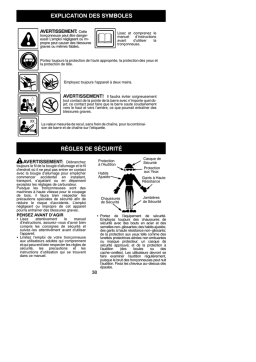 Poulan P4018 Manuel utilisateur