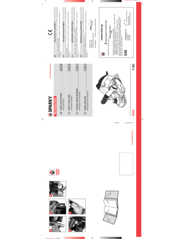 Sparky Group P 282 Manuel utilisateur | Fixfr