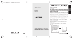 Univex DXZ775USB Manuel utilisateur