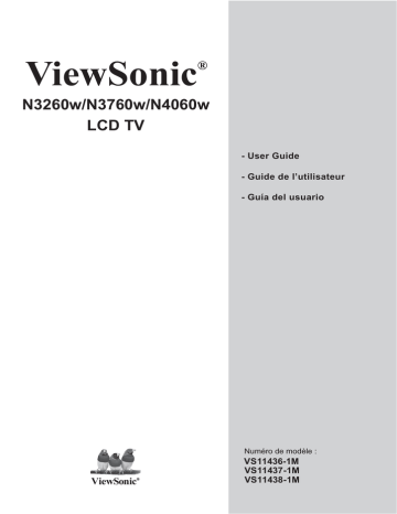 ViewSonic VS11437-1M Manuel utilisateur | Fixfr
