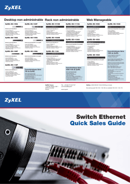 ZyXEL ES-1016B Manuel utilisateur