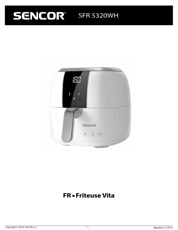 Sencor SFR 5320WH Manuel utilisateur | Fixfr