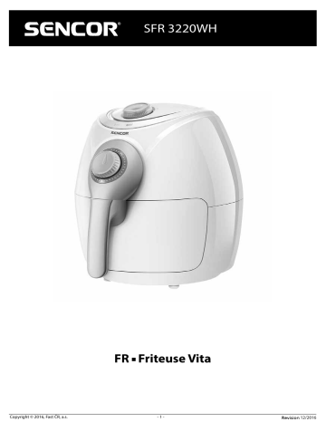 Sencor SFR 3220WH Manuel utilisateur | Fixfr