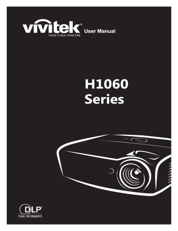 Vivitek H1060 Projector Manuel utilisateur | Fixfr