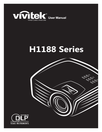 Vivitek H1188 Projector Manuel utilisateur | Fixfr