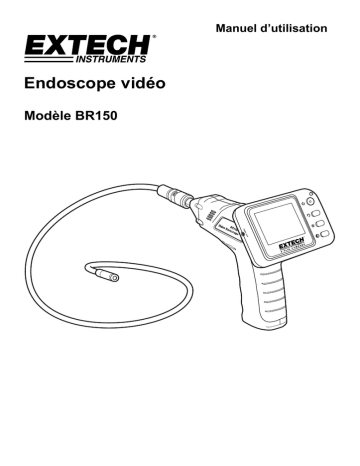 Extech Instruments BR150 Video Borescope Inspection Camera Manuel utilisateur | Fixfr