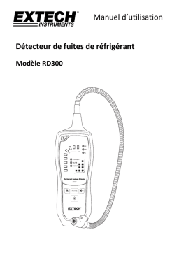 Extech Instruments RD300 Refrigerant Leak Detector Manuel utilisateur