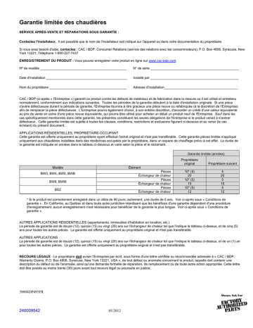 Carrier BS2 Manuel utilisateur | Fixfr