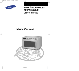 Samsung CM1019 Manuel utilisateur