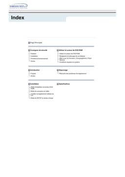 Samsung SD-616E Mode d'emploi