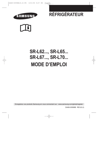 Samsung SR-L659EVSS Manuel utilisateur | Fixfr